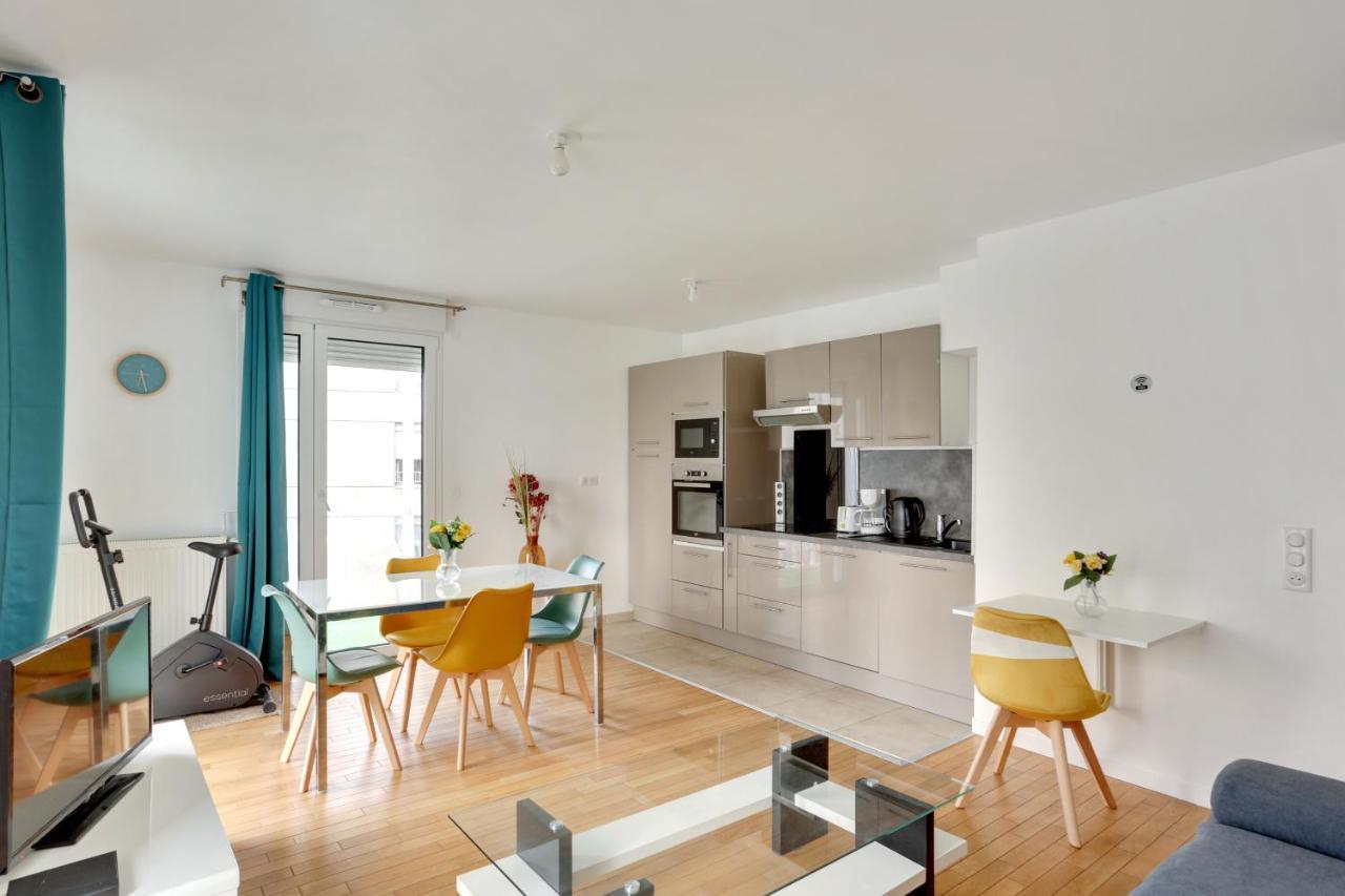 Chic Apart With Parking Near Paris Nanterre Exterior foto